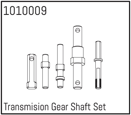 Hobby Plus Transmision Gear Shaft Set 240021
