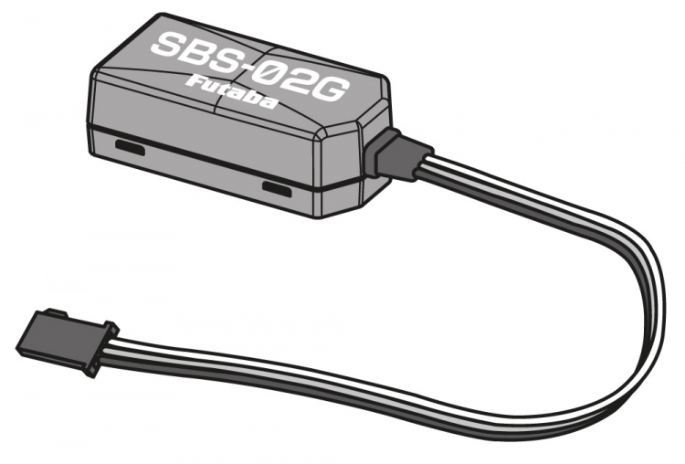 Futaba SBS-02G Telemetry GPS Sensor S.BUS2 FPSBS-02G