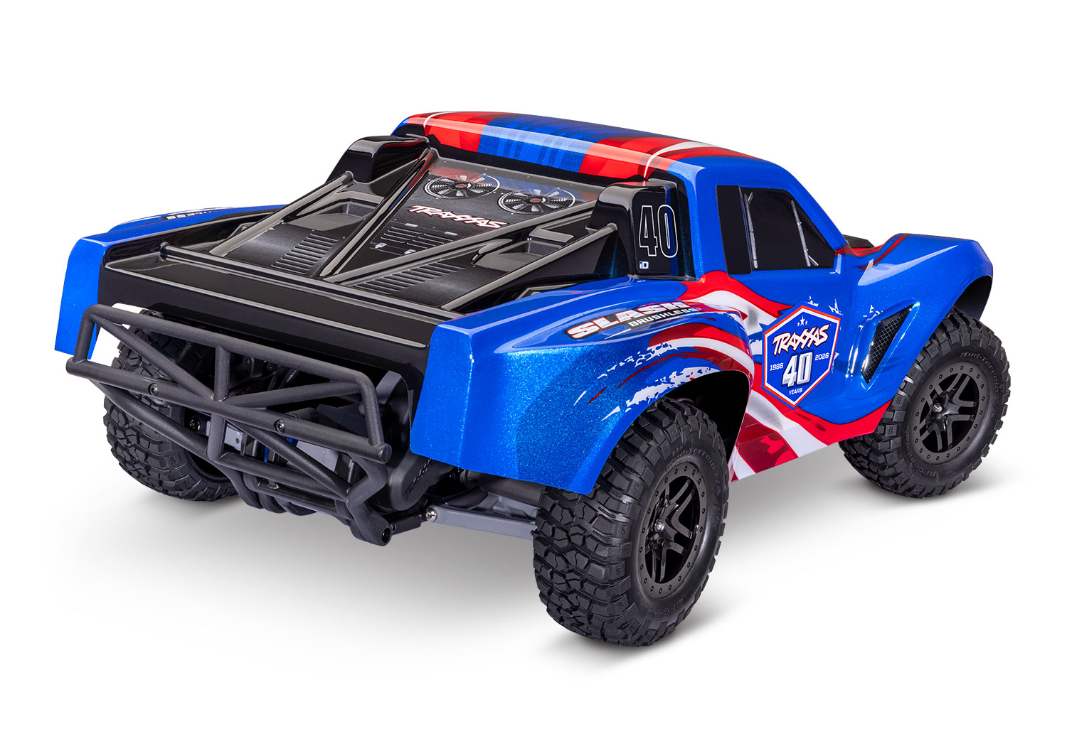 Traxxas Slash 2WD VX3 Brushless Short-Course 40th Edition 1/10 RTR 58434-4 - Abbildung 4