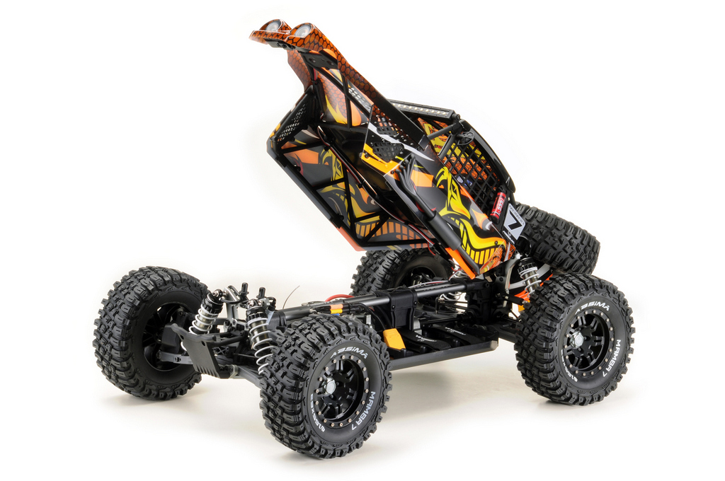 Absima Elektro RC Rock Racer MAMBA 7 Orange 6S BL RTR 17002 - Abbildung 4