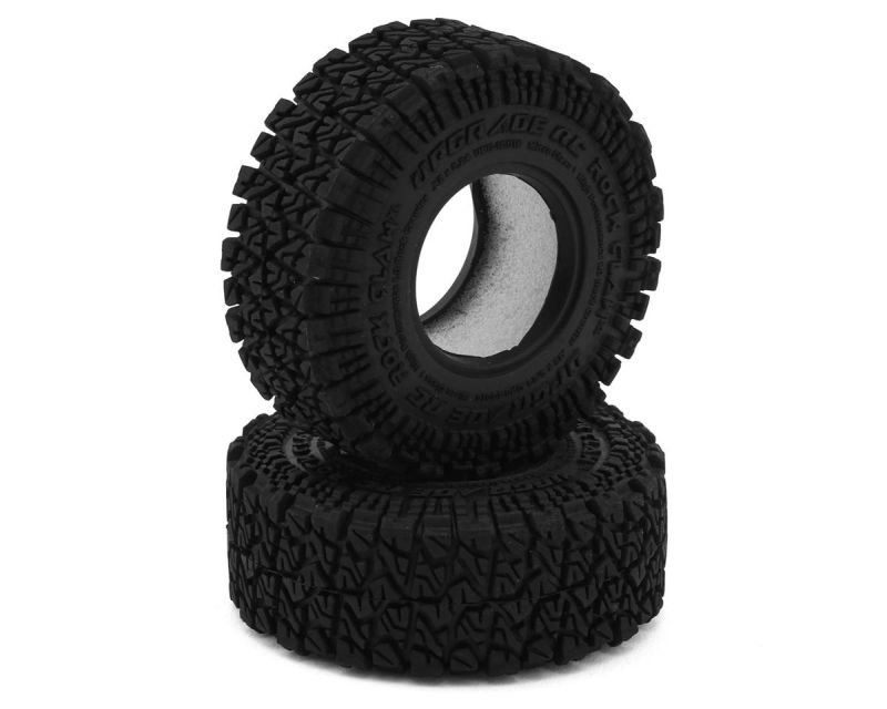 Upgrade RC Micro Rock Claw XL A/T 1.0 Class 1 Tires (2) (57mm OD) für Micro Crawler
