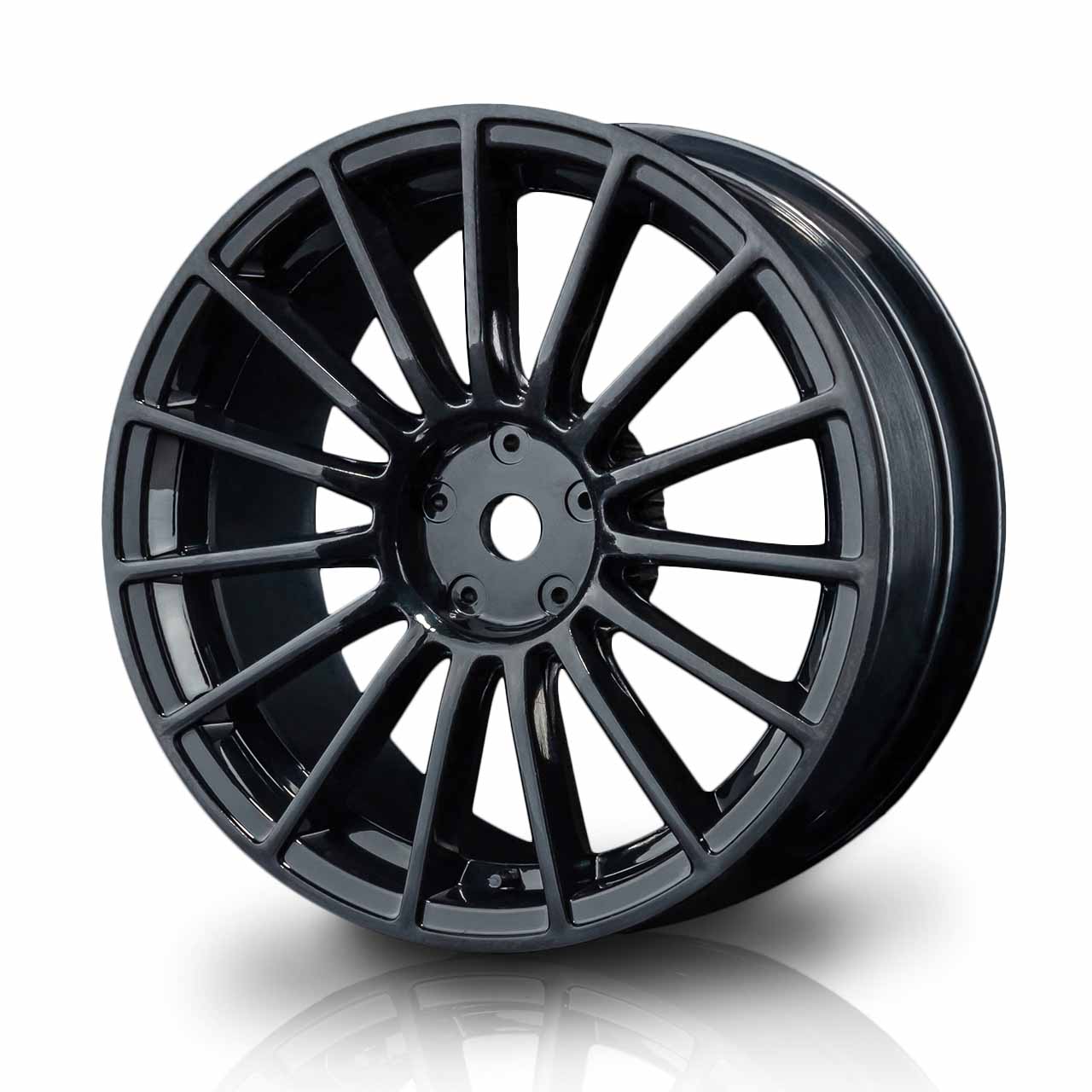 230075BK Felge LM schwarz 24mm (0mm Offset) (4 Stück)