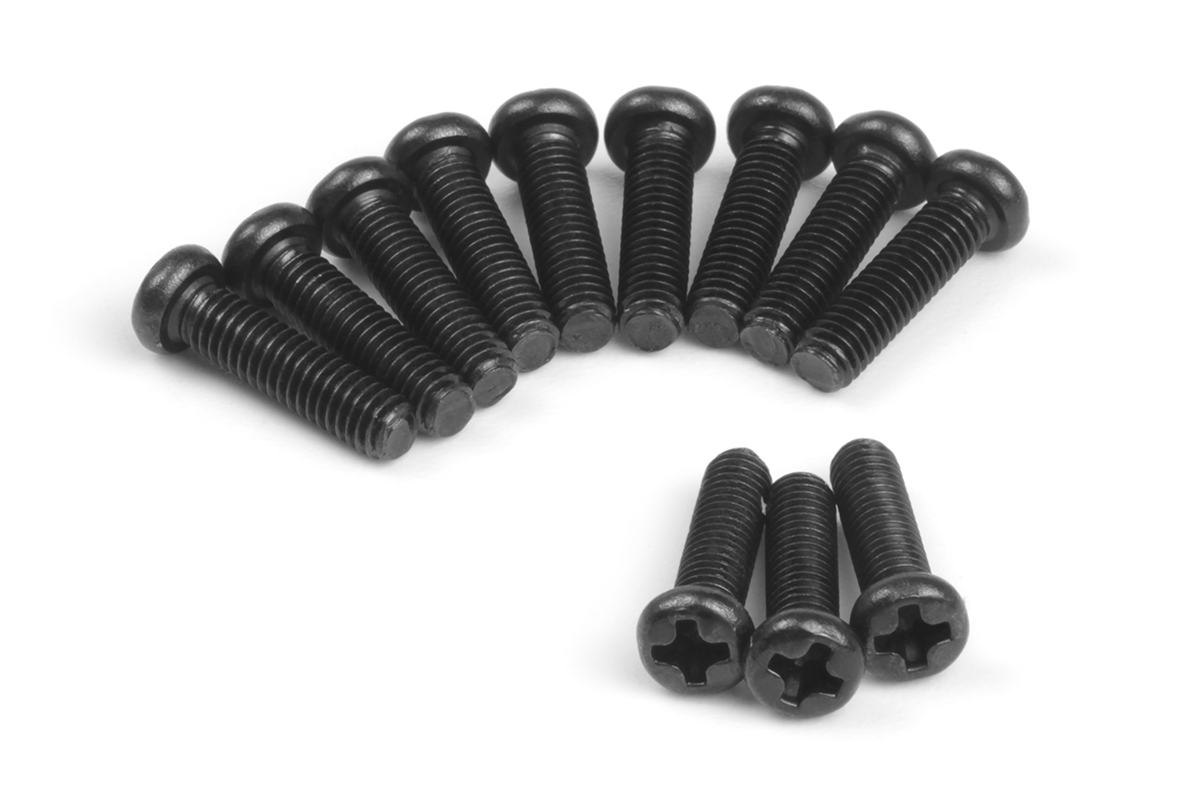 Blackzon Flachkopf Selbstschneideschrauben BBHO2.5*10mm (12St.) 548017
