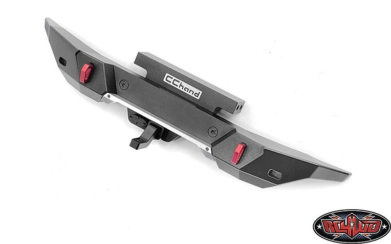 RC4WD Rook Metal Rear Bumper with Hitch Bar for Traxxas TRX-4 2021 VVV-C1231