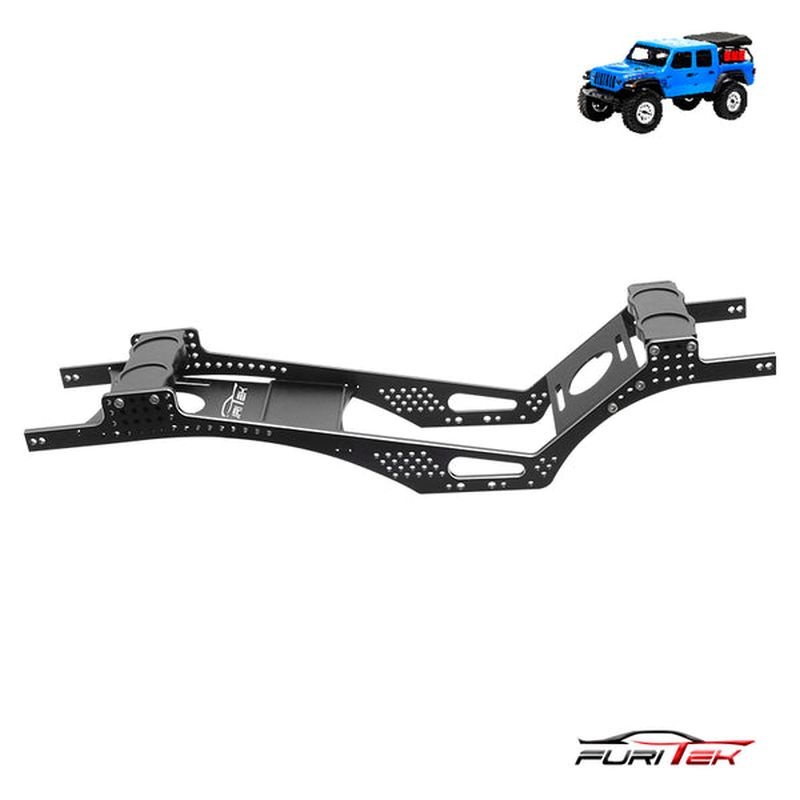 FURITEK Grasshopper frame KIT FOR SCX24 GLADIATOR - Black Kits - Rock Crawler FUR-2180