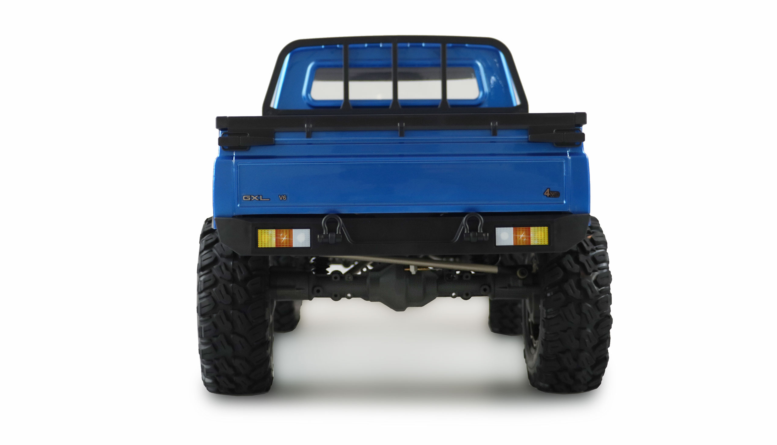 Amewi AMXRock RCX8P Scale Crawler Pick-Up 1:8, RTR blau 22469