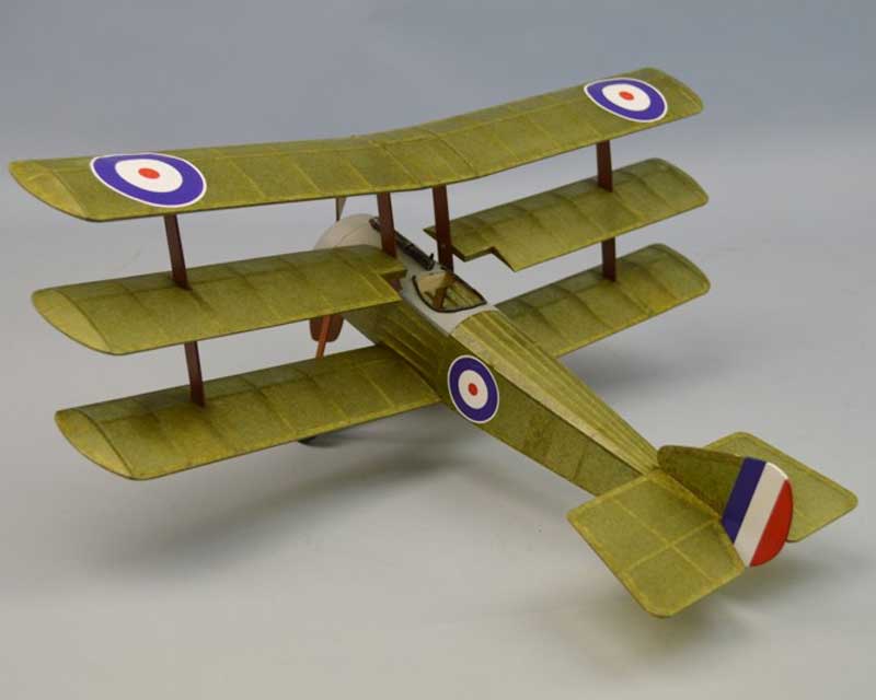 Dumas Sopwith Triplane  Gummimotormodell Balsabausatz 241