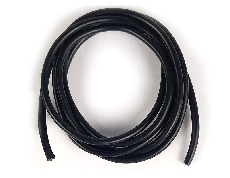 H-SPEED Silikonkabel flexibel 16AWG 1,5mm² 1m schwarz HSPC104