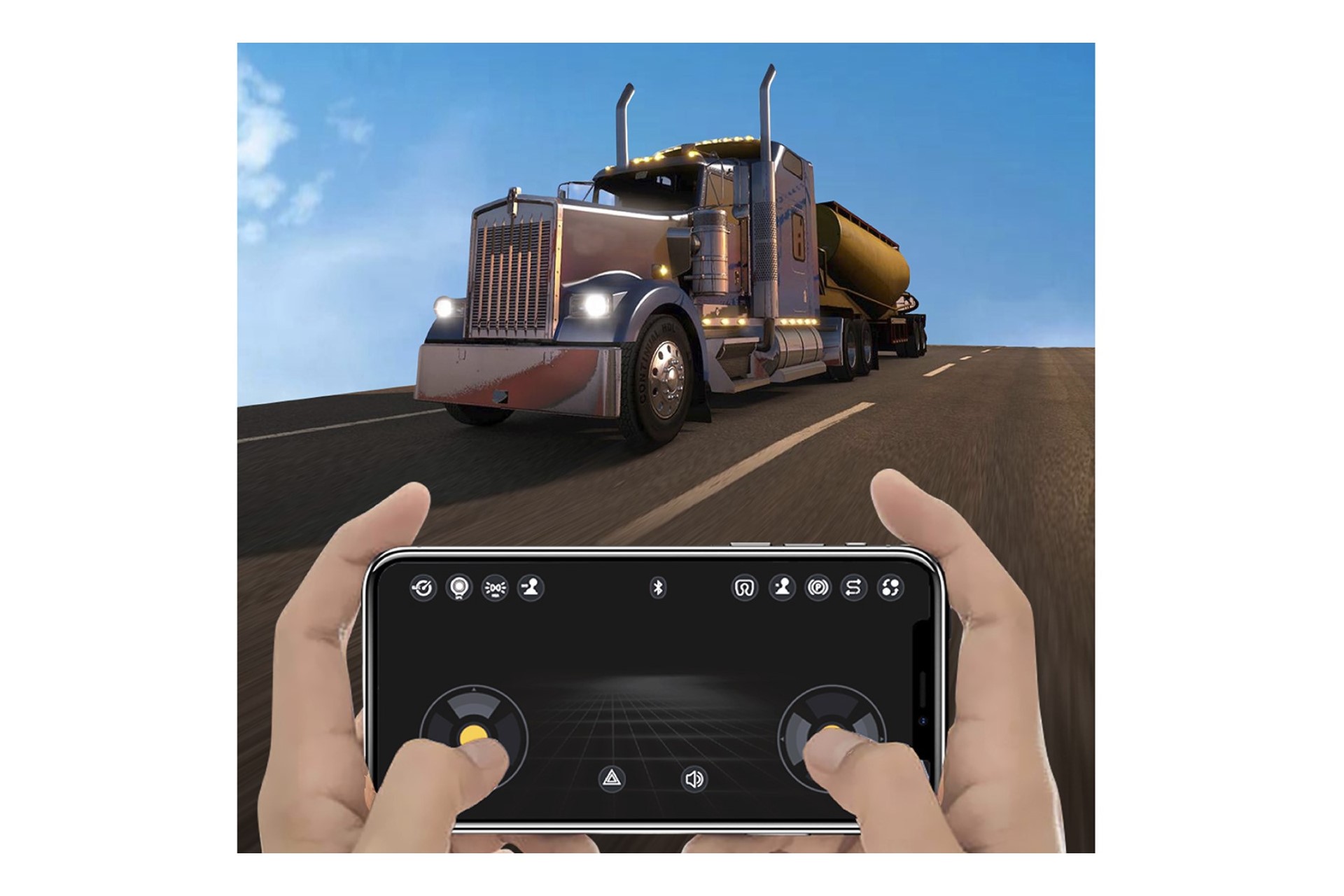 GT-Power LKW Beleuchtungs- und Sound System MFC Truck 60A L&S60A - Abbildung 2