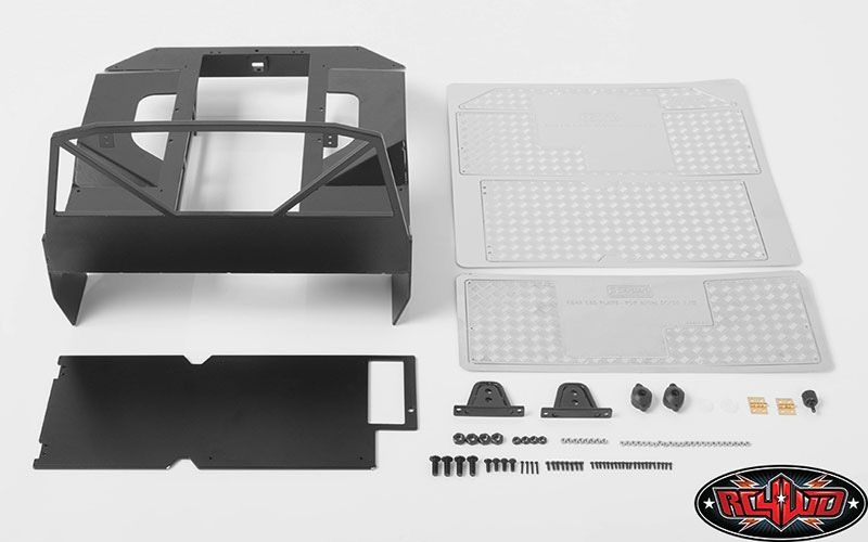 RC4WD Conversion Package w/Metal Rear Bed and Interior Package VVV-C0380