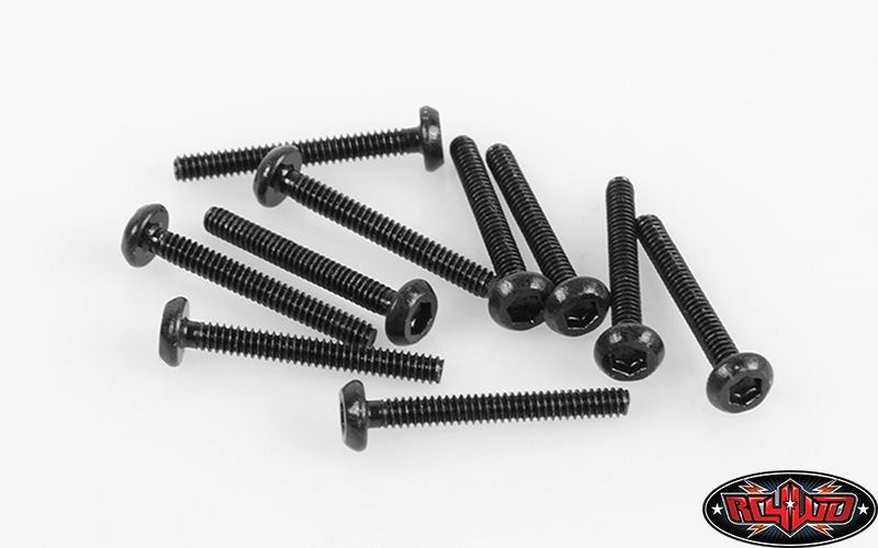 RC4WD Steel Button Head Cap Screws M1.6 x 12mm (10) Z-S1533