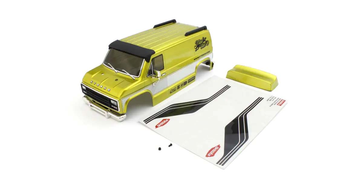 Kyosho Karosserie MadVan VE- Gelb FAB503YL