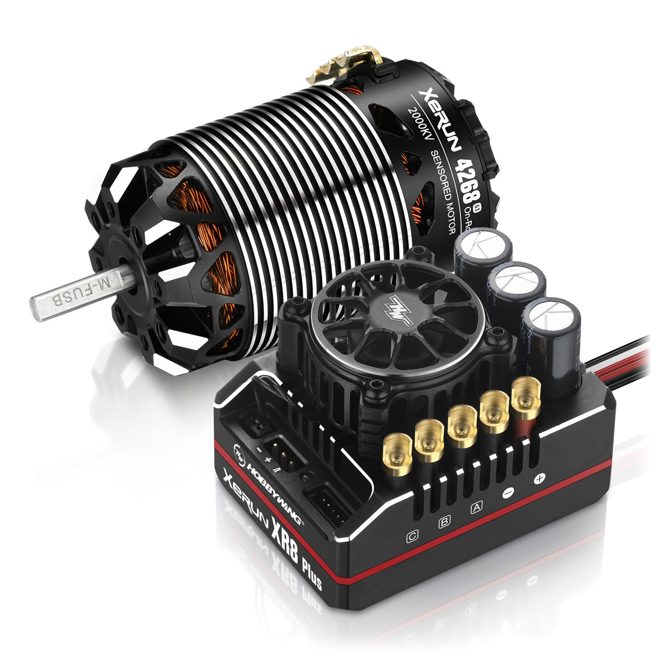 Hobbywing Xerun XR8 Plus G2S Combo mit 4268 2000kV Motor On-Road 38020502