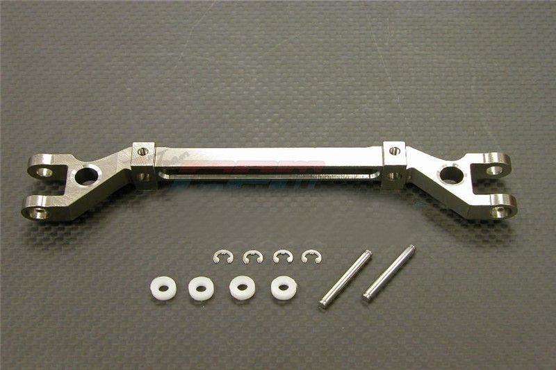 GPM Alu Achse Set vorn silber Tamiya King Hauler, Aeromax, Globeliner, MB 1838ls/1850l