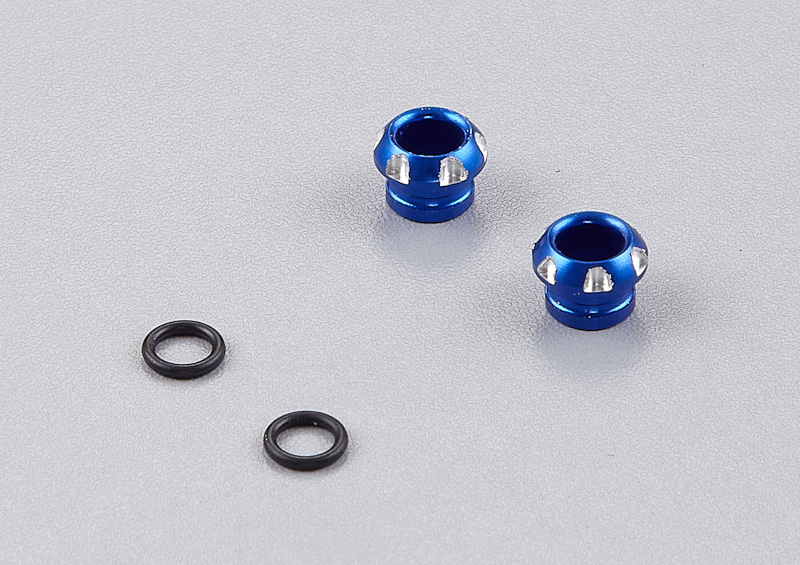 KB48120B LED Halter Aluminium Blau für 5mm LED