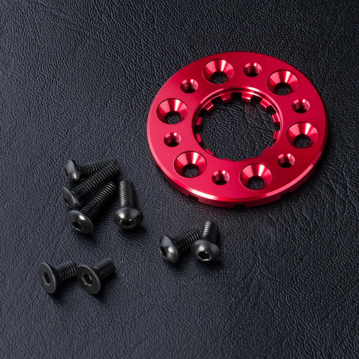 820073R Motorkühlkörper Scheibe 3mm Alu rot