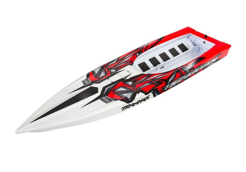 Traxxas Rumpf Spartan REDX Grafik (montiert) 5718R