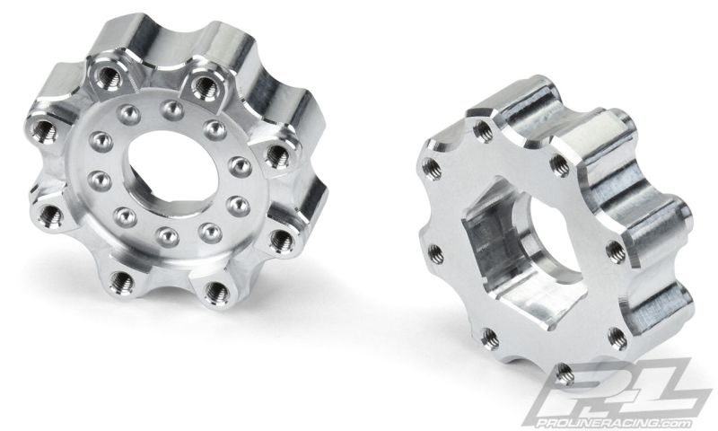 Pro-Line 8x32 auf 17mm ZERO-Offset Alu-Sechskant-Adapter für 8x32 3.8 Felgen 6356-00 - Abbildung 1
