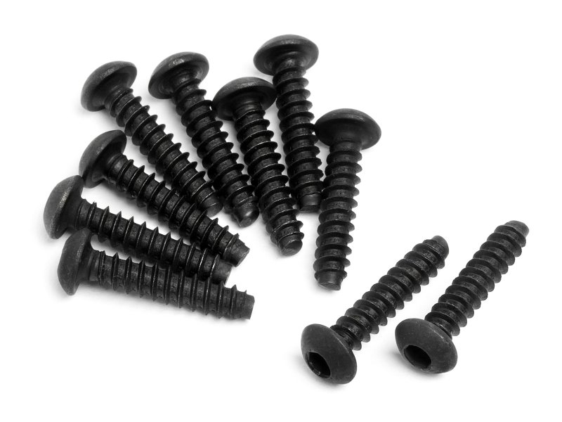 HPI Flachkopfschneidschraube M3x14mm (10St) 94361