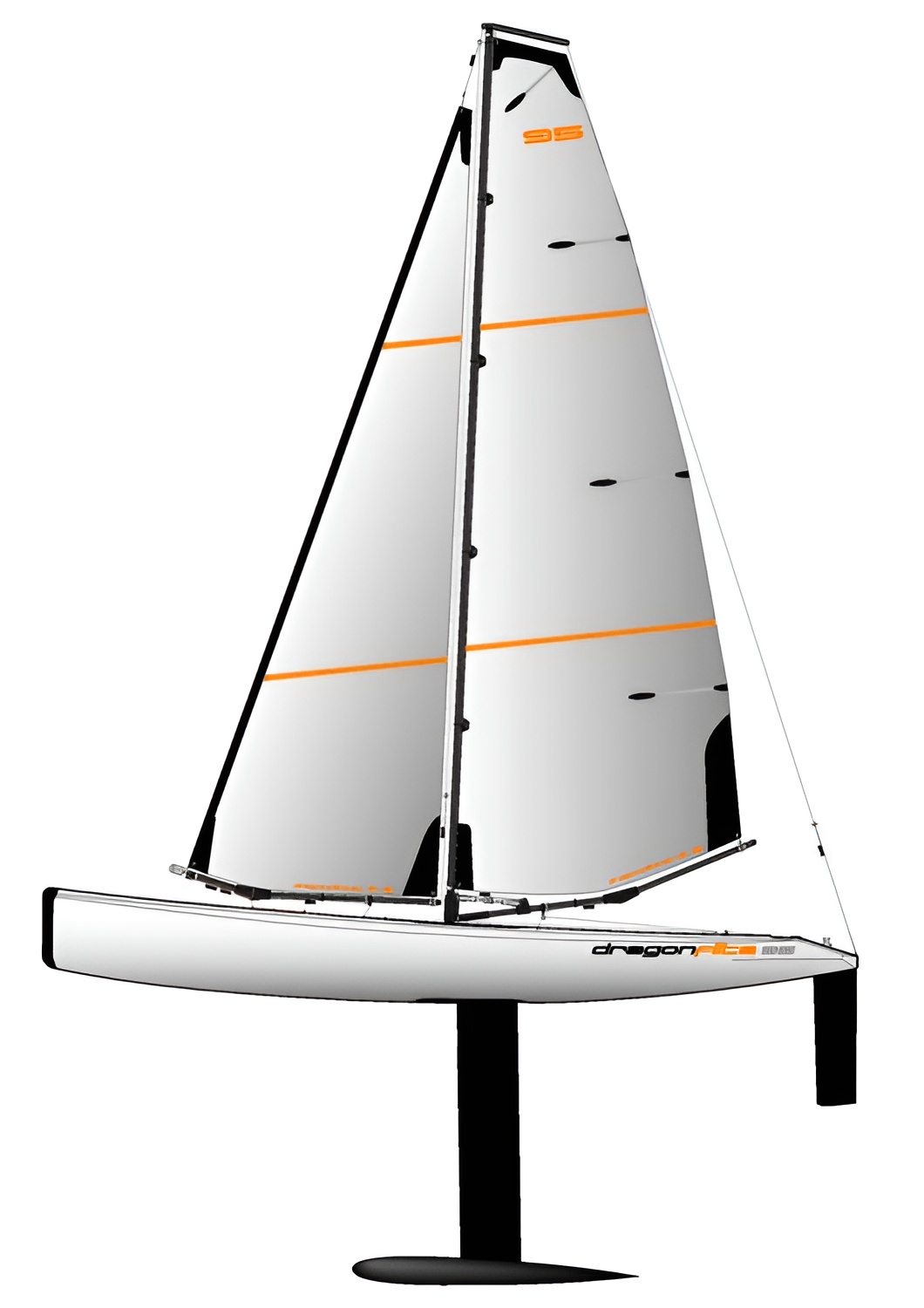 Joysway Segelboot Dragon Flite 95 V2 PNP ohne RC-Anlage 8811A - Abbildung 1