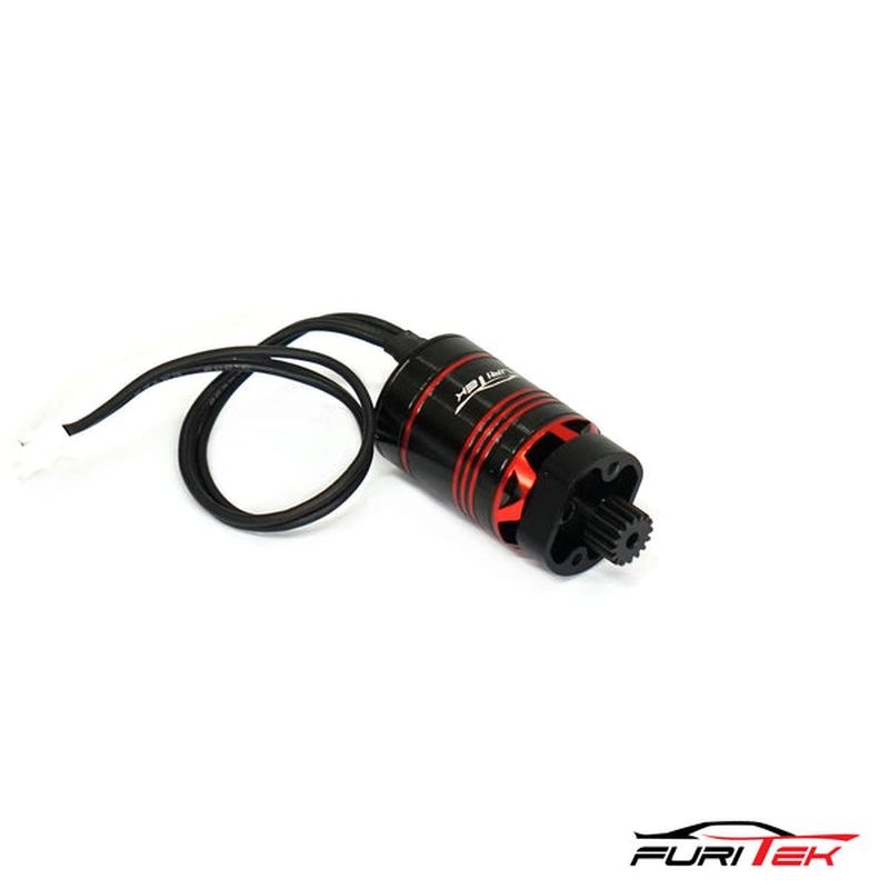 FURITEK CEDAR INRUNNER BRUSHLESS MOTOR WITH STEEL PINION FCX24 FMS Parts / Electronics FUR-2329