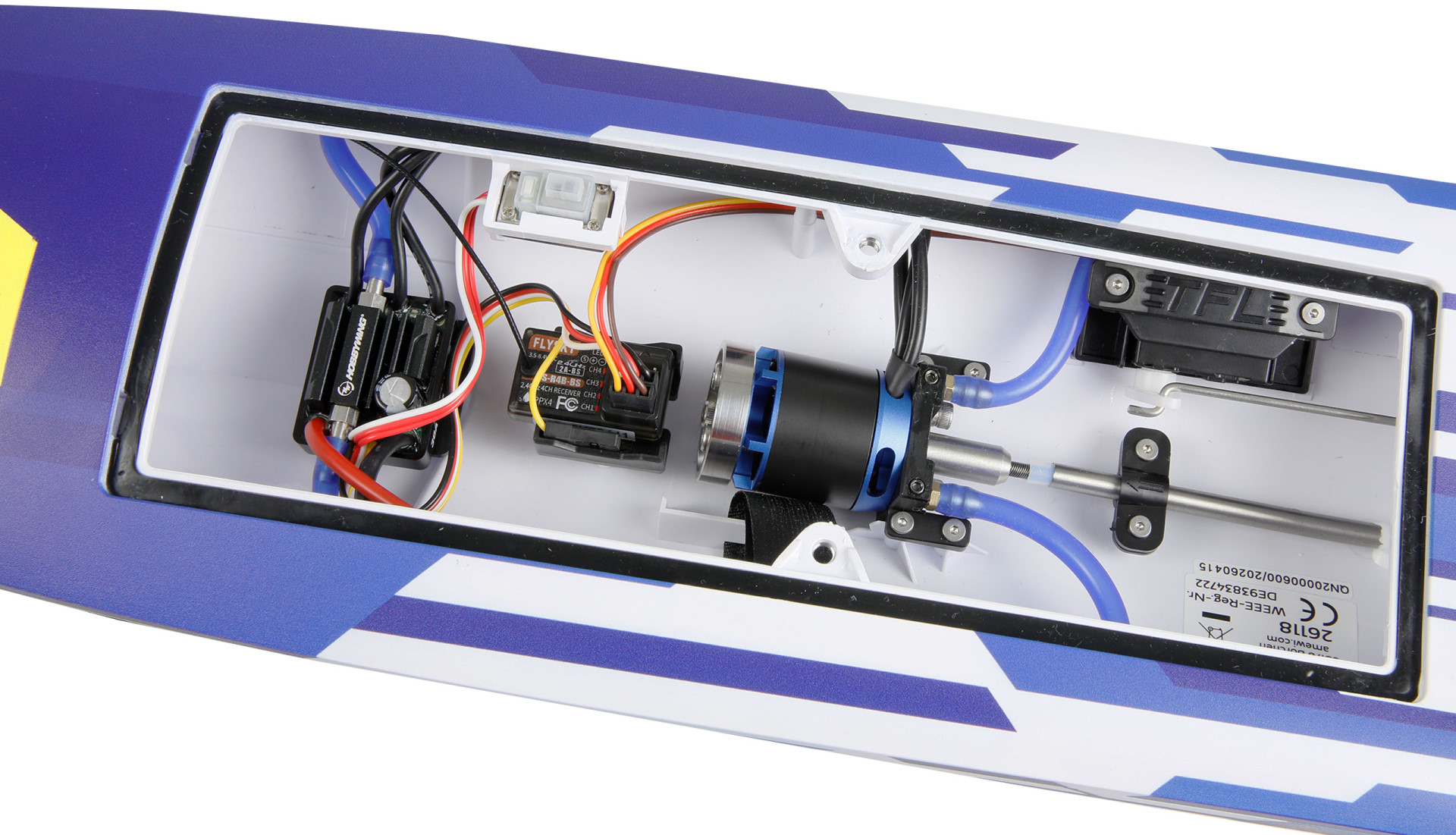 Amewi Marlin S5 Mono-Speedboot Brushless 450mm RTR 26118 - Abbildung 8