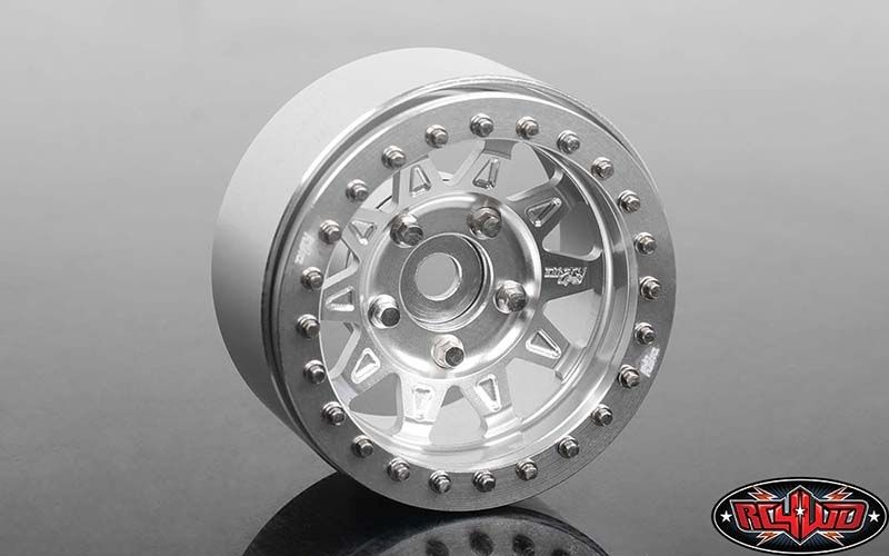 RC4WD Dirty Life RoadKill 1.7 Beadlock Wheels (Silver) Z-W0298