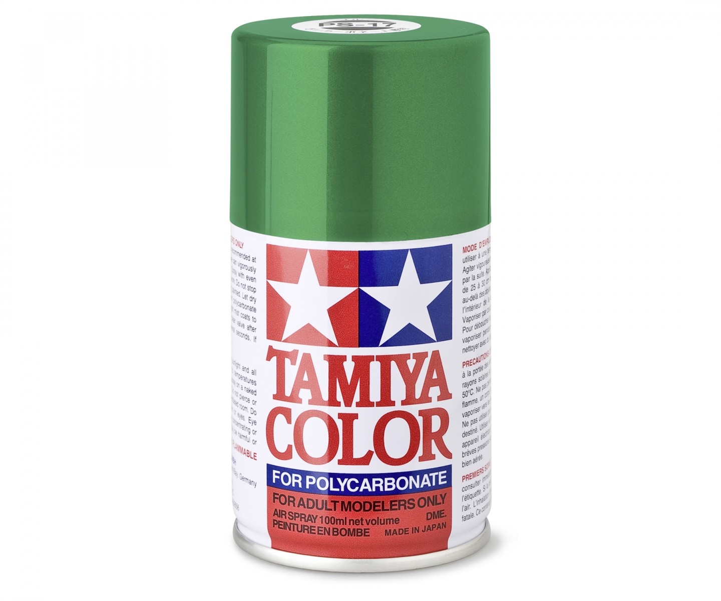 Taymiya Color Lexan Spray Farbe PS-17 Metallic Grün 100ml PS17 300086017