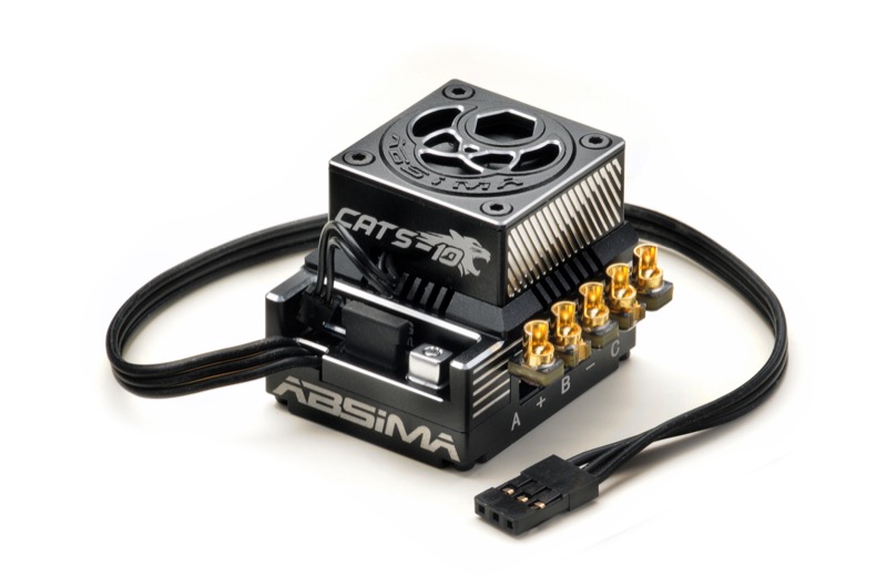 Absima 1:10 Brushless Competition ESC "CATS-10-V2" 160A 2110100V2