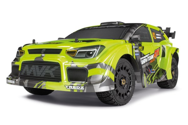 MAVERICK QuantumRX Rally Car Karosserie - Fluoro Grün 150364