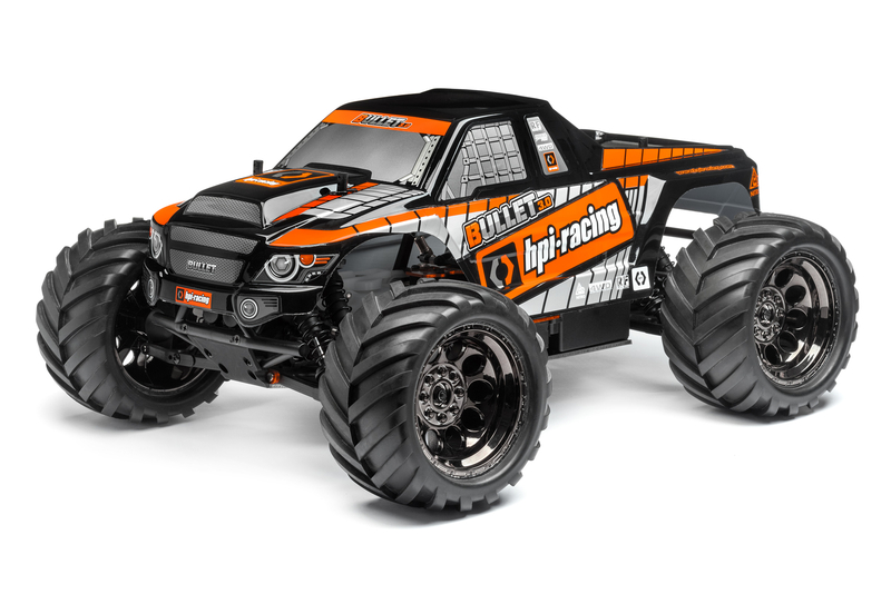 HPI Bullet MT 3.0 RTR (2.4GHz) Nitro Monster Truck 110661 - Abbildung 1
