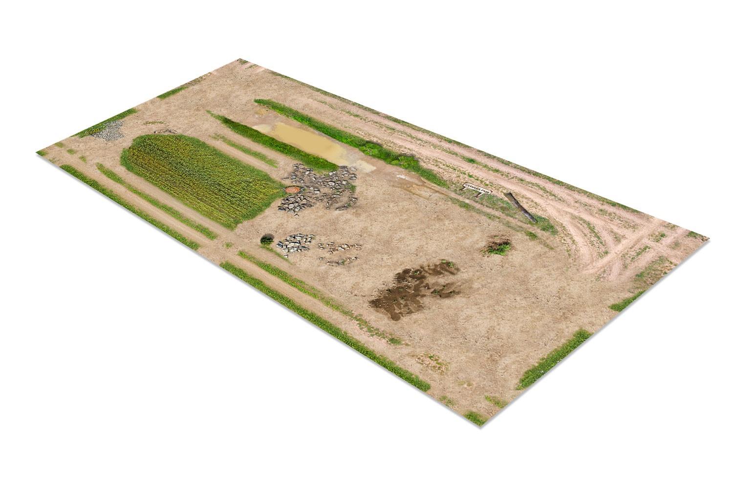 ToysWD Crawler Park: Carpet Circuit Of 200x70cm For 1/18 & 1/24 RC Crawler Park Circuit TWDTRK012