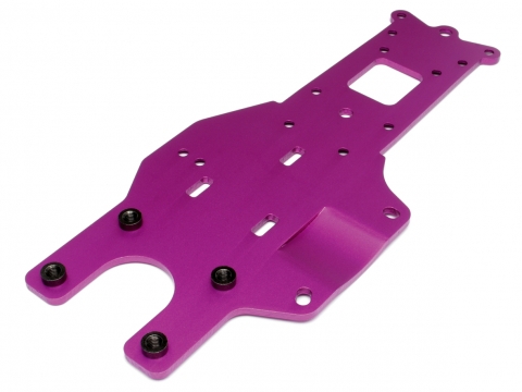 HPI Chassisplatte hinten (Lila) 87416