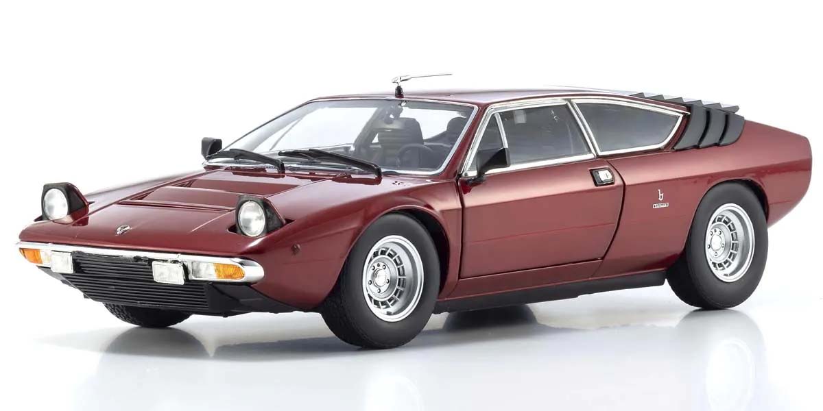 Kyosho 1:18 Lamborghini Urraco P250 1973 Red Metal 08446R - Abbildung 2