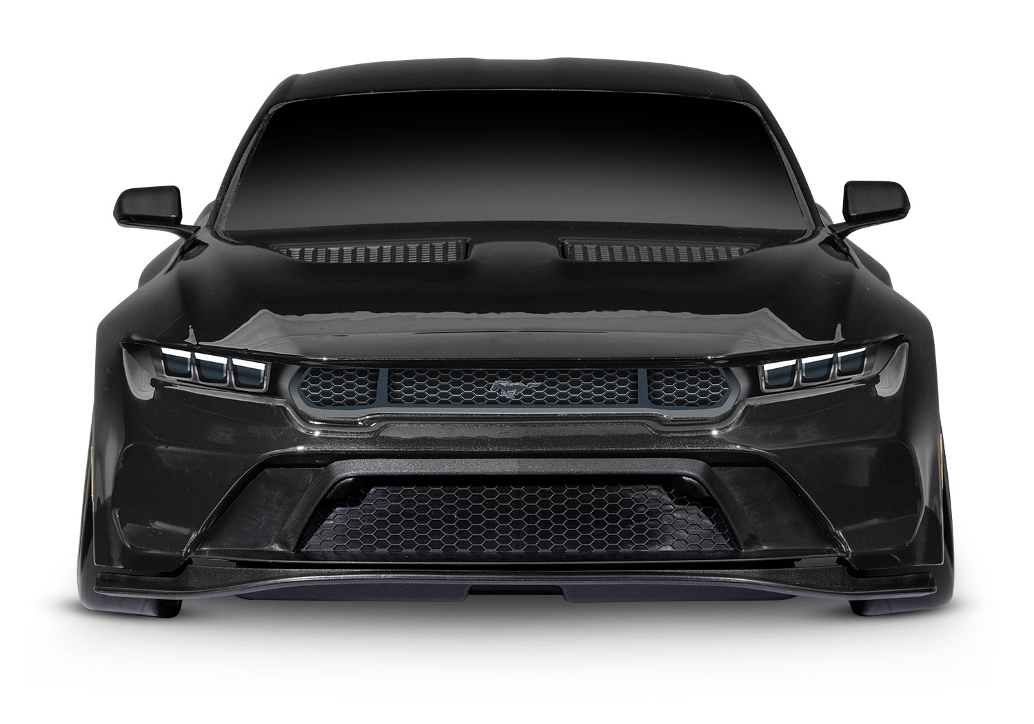 Traxxas 4-TEC Ford Mustang schwarz 1/10 Drift RTR Brushed ohne Akku und Ladegerät 105237-4-BLK - Abbildung 3