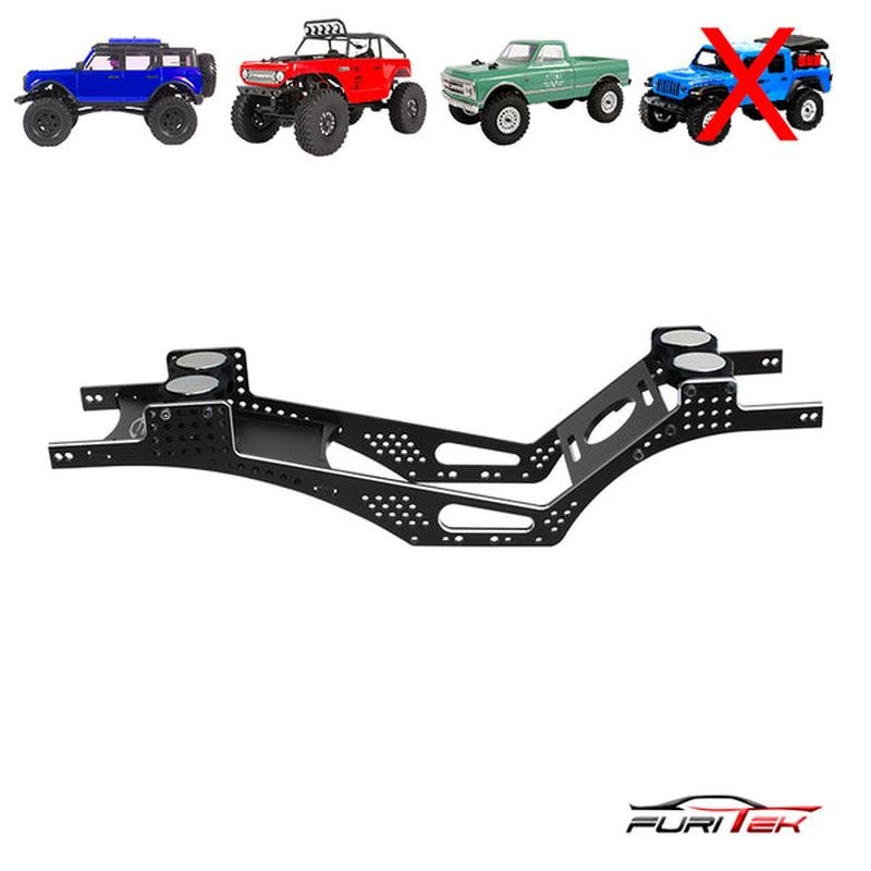 FURITEK Grasshopper frame KIT - Black Kits - Rock Crawler FUR-2154