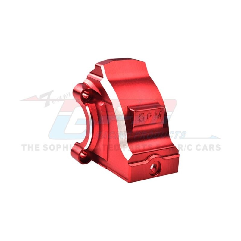 GPM Aluminium Getriebegehäuse v/h rot TRX X-MAXX, XRT TXM012ANR