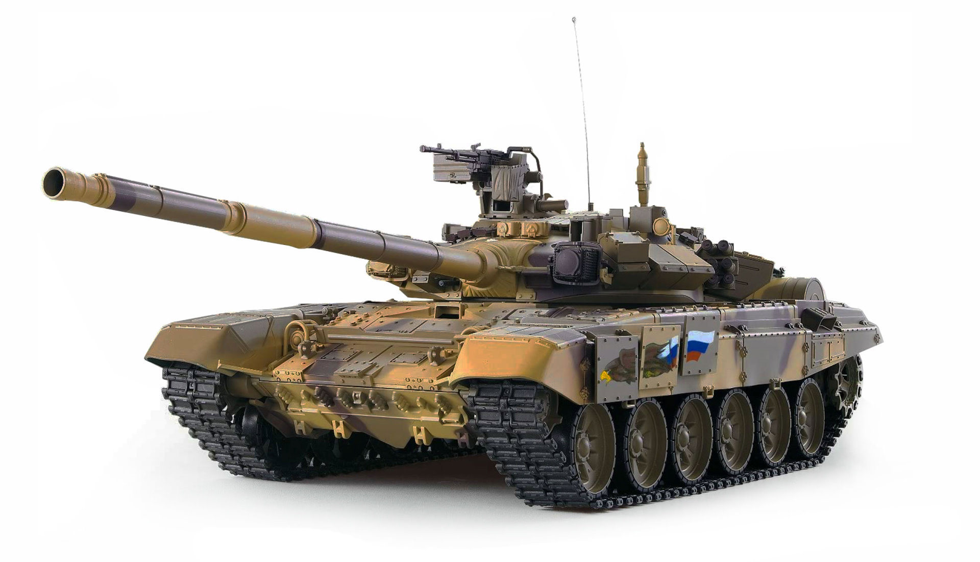 Amewi T-90 1:16 Advanced Line IR/BB Panzermodell mit Sound 23118 - Abbildung 1