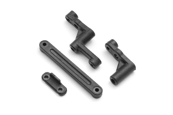 BLACKZON Steering Bushes + Ackerman Plate 540017 - Abbildung 1