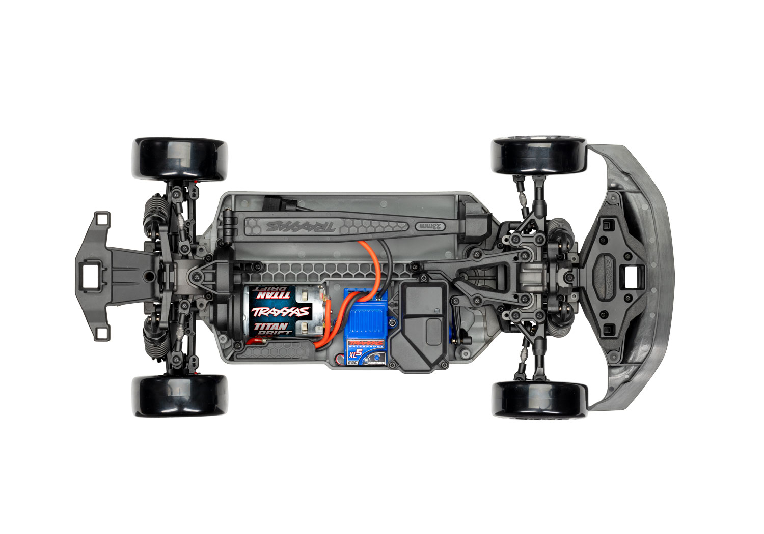 Traxxas 4-TEC Ford Mustang kupfer 1/10 Drift RTR Brushed ohne Akku und Ladegerät 105237-4-CPR - Abbildung 7