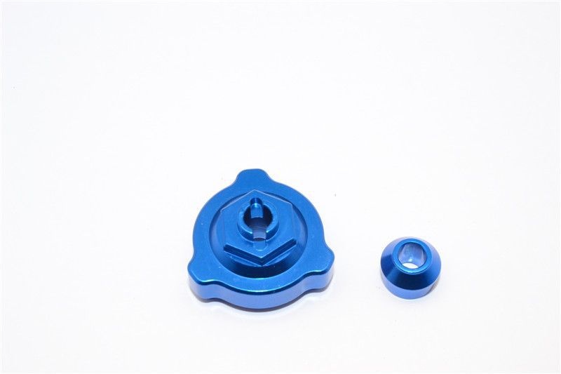 GPM Alu Slipper Adapter eloxiert blau Traxxas Slash 4x4