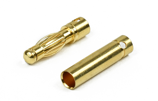 Modster Goldkontaktstecker 4mm 1 Paar MD10169