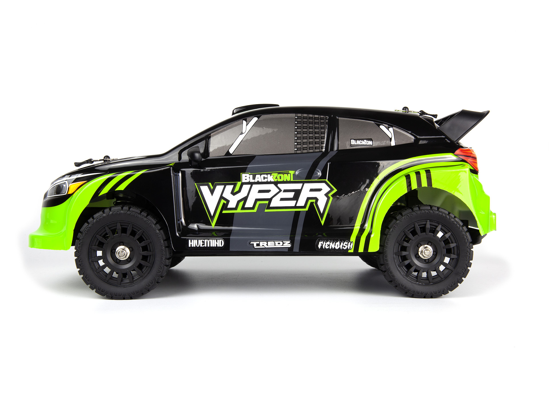 BLACKZON Vyper RX 1/16 4WD Rally Car Grün 540281 - Abbildung 2