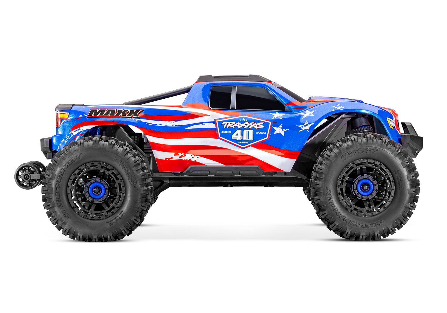 Traxxas Wide MAXX 4x4 40th Anniversary LE RTR Brushless Monstertruck ohne Akku/Lader 89086-4 - Abbildung 3