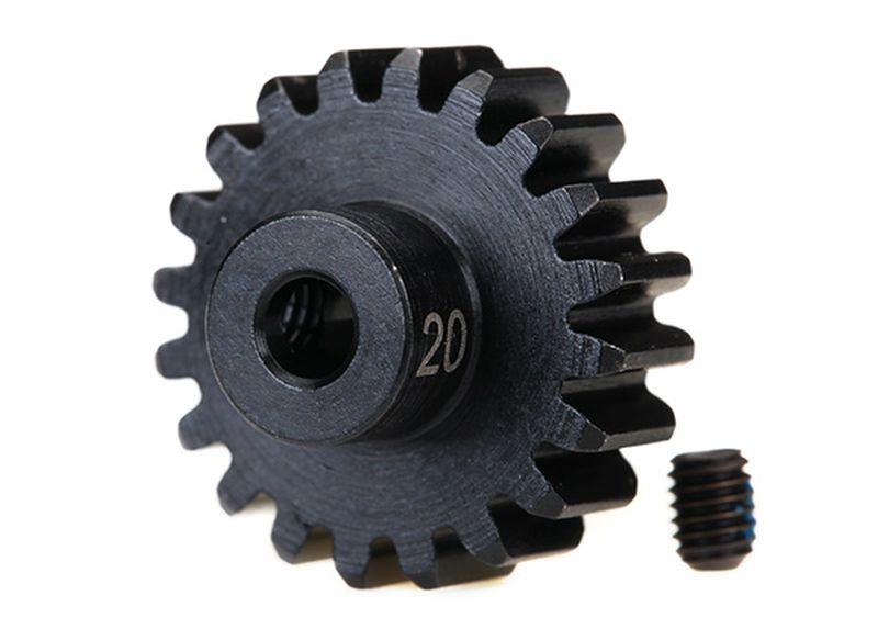 Traxxas Motorritzel 32dp, 20 Zähne gehärtet 3950X - Abbildung 1