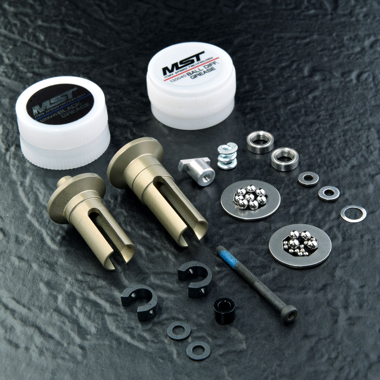 MST-Racing RMX 2.0 alum. spur gear ball diff. set 210644