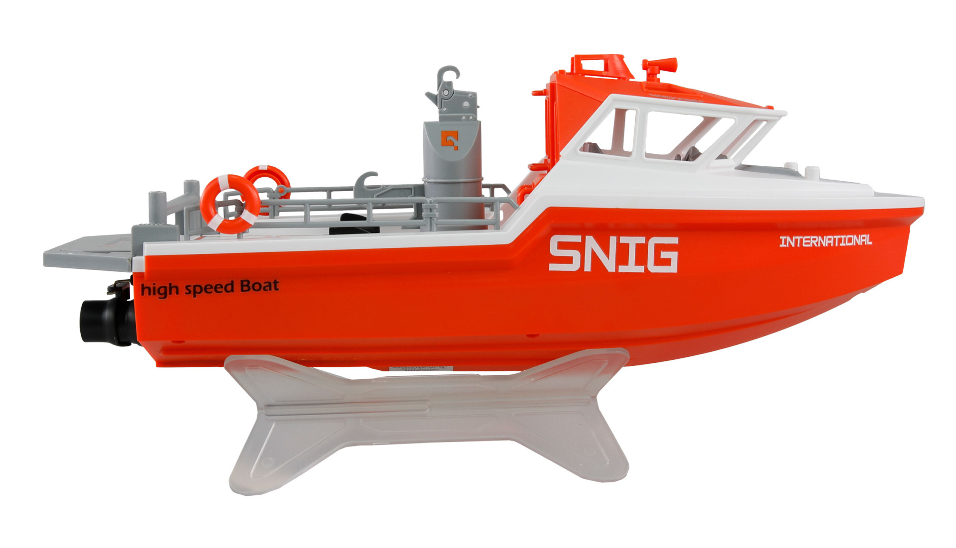 Amewi SNIG Rettungsboot brushless Jetantrieb 320mm RTR weiß/orange 26116 - Abbildung 2