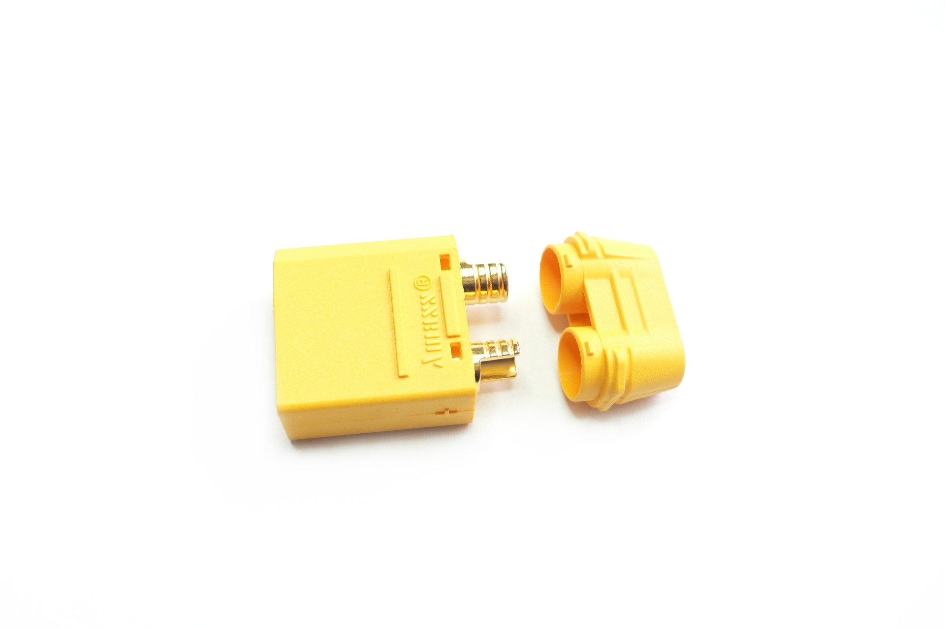 XT90 Goldkontakt Stecker Goldstecker 4mm Reglerseitig male männchen lose