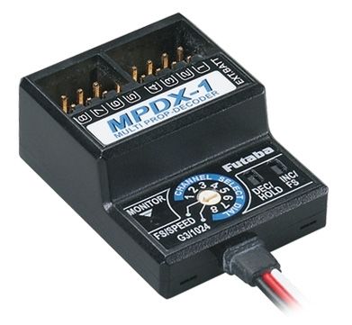 Futaba MPDX-1 Multi Prop Dekoder 1-8 Kanal FPMPDX1