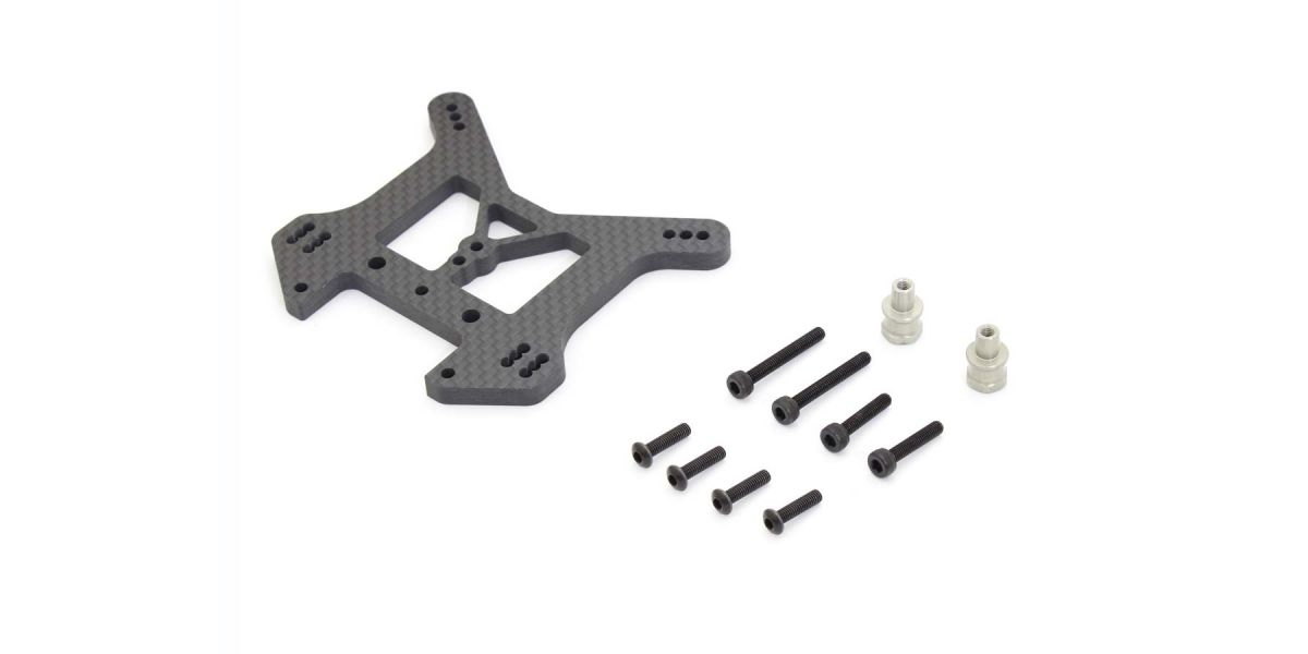 Kyosho Dämpferbrücke Hinten Inferno MP10 - Carbon (58) IFW632